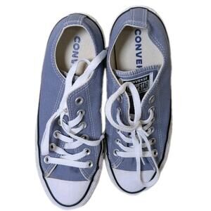 EUC Converse Chuck Taylor Low Top Sneaker Slate Lilac Blue Women’s 7/Men’s 5